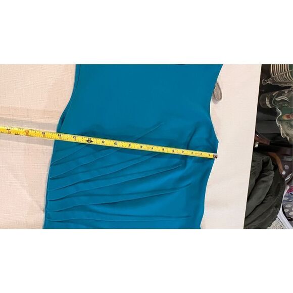 CACHE CONTOUR BLUE DRESS WOMENS SIZE 6 - Picture 8 of 8